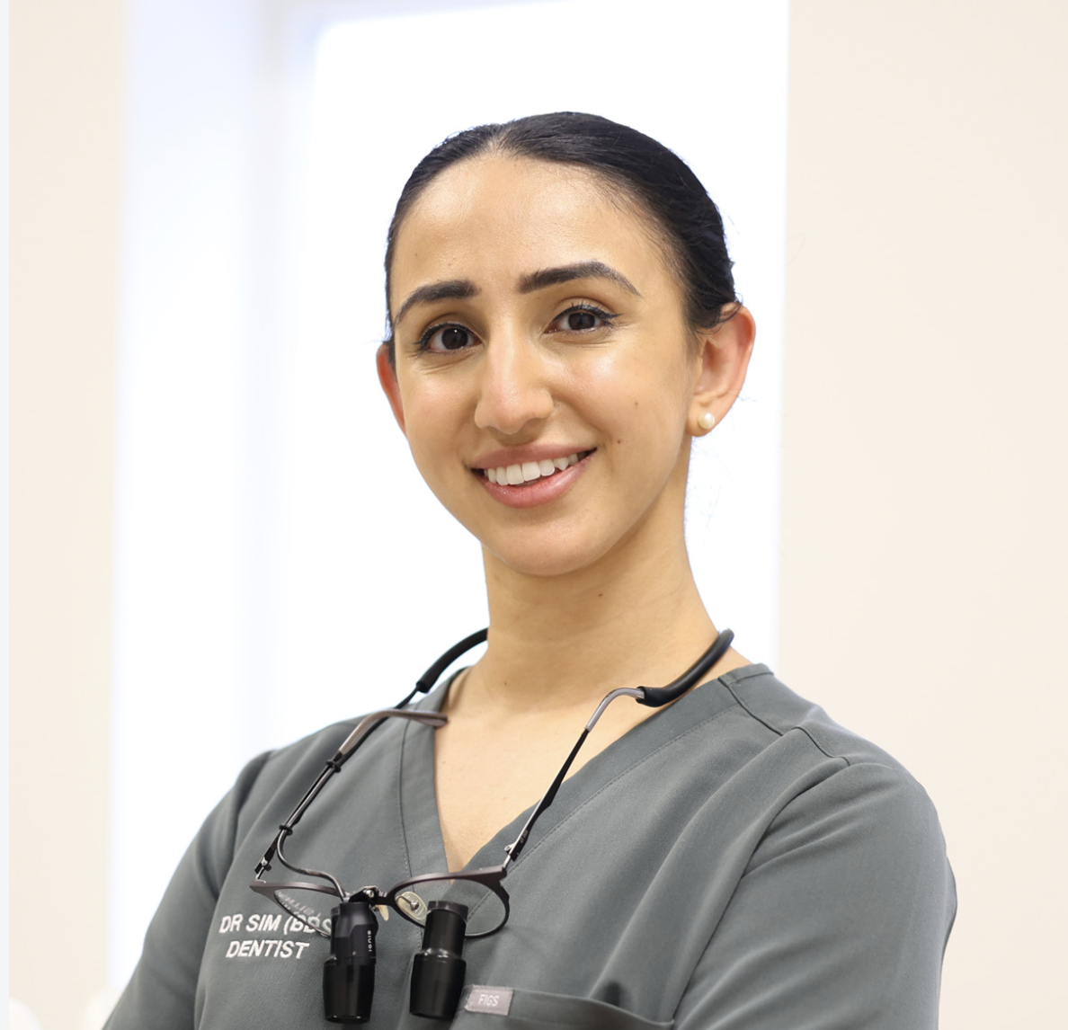 Dr Simran (Sim) Raiyat, Clinical Director of Dentorb and private general dentist in the UK, specialising in cosmetic dentistry